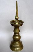 Antique 17th. Century bronze candlestick